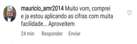Depoimento de aluno