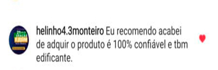 Depoimento de aluno